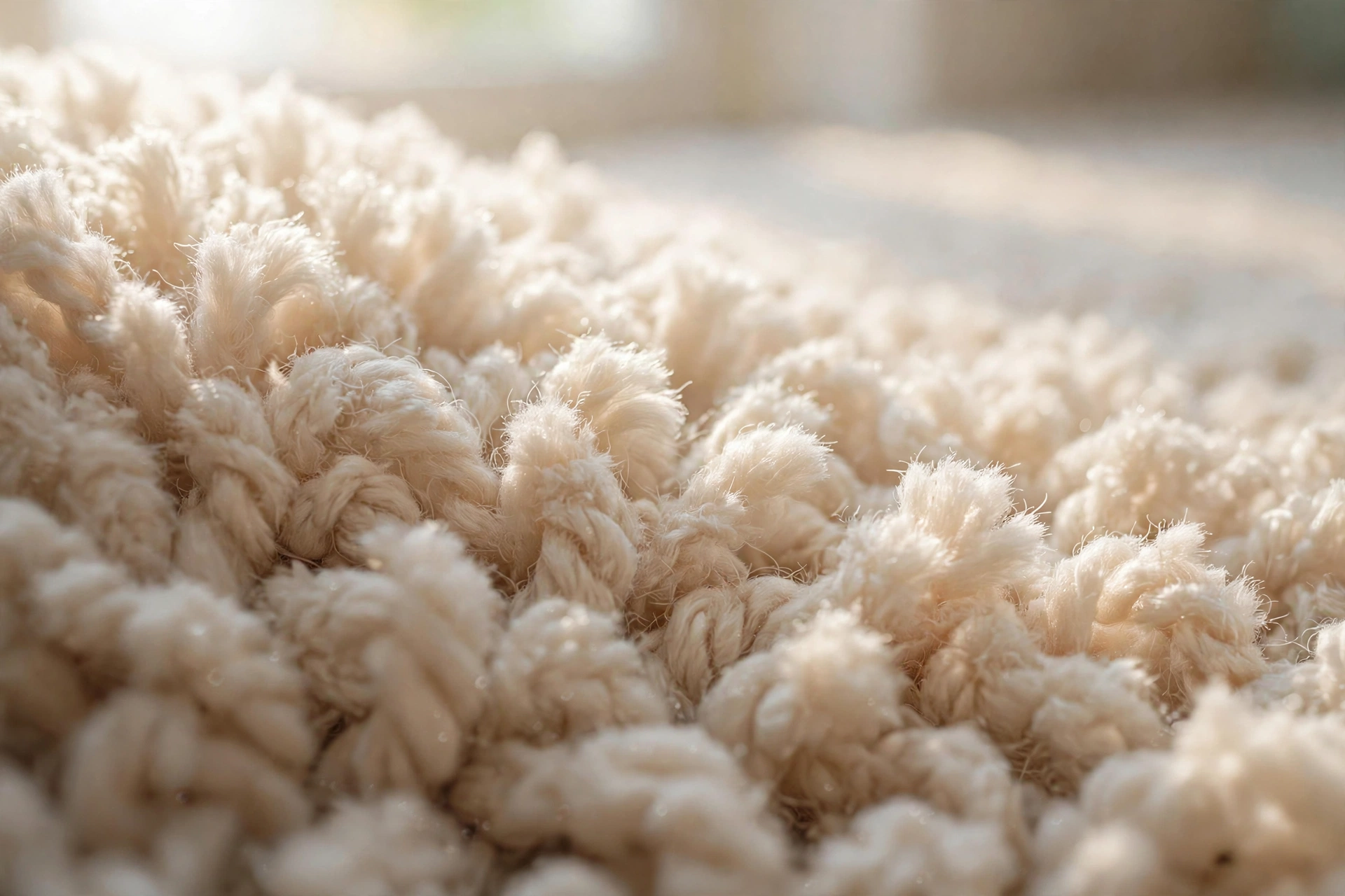 Close-up of hot water extraction wand pulling dirty water from carpet fibers during steam cleaning